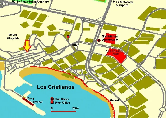 Ocean View Over Cristianos, Playa Vistas, Wifi Apartmán