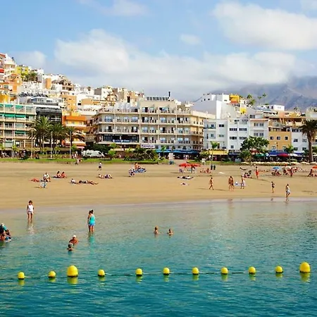Ocean View Over Cristianos, Playa Vistas, Wifi Lejlighed *